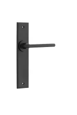 Baltimore-12783-Matt-Black-Chamfered-Backplate-Lever