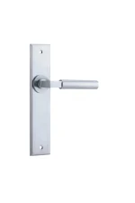 Berlin-12294-Brushed-Chrome-Chamfered-Backplate-Lever