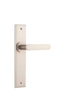 Bronte-14784-Satin-Nickel-Chamfered-Backplate-Lever