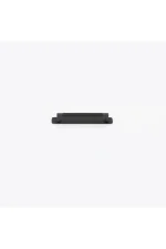 Brunswick-22111B-Matt-Black-Cabinet-Pull-with-Backplate-160mm