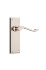 Camden-6555-Satin-Nickel-Long-Backplate-Lever-Passage