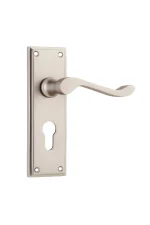 Camden-6555E-Satin-Nickel-Long-Backplate-Lever-Euro