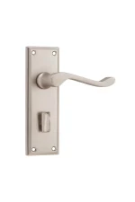 Camden-6555P-Satin-Nickel-Long-Backplate-Lever-Privacy