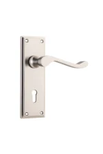 Camden-6556-Satin-Nickel-Long-Backplate-Lever-Skeleton