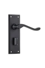 Camden-9618P-Matt-Black-Long-Backplate-Lever-Privacy