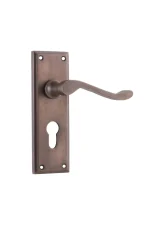 Camden-9709E-Antique-Brass-Long-Backplate-Lever-Euro
