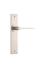 Como-14758-Satin-Nickel-Chamfered-Backplate-Lever