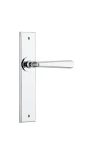Copenhagen-11880-Polished-Chrome-Chamfered-Backplate-Lever