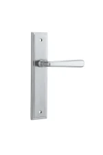 Copenhagen-12878-Matt-Black-Stepped-Backplate-Lever.