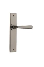 Copenhagen-13880-Distressed-Nickel-Chamfered-Backplate-Lever