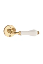 Exeter-0827-Polished-Brass-Lever-Round-Rose