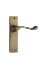 Fremantle-0845-Antique-Brass-Long-Backplate-Lever-Passage