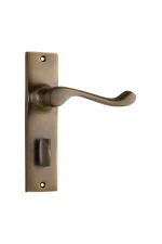 Fremantle-0845P-Antique-Brass-Long-Backplate-Lever-Privacy