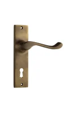 Fremantle-0846-Antique-Brass-Long-Backplate-Lever-Skeleton