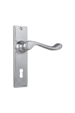 Fremantle-1046-Chrome-Plated-Long-Backplate-Lever-Skeleton