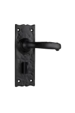 Gloucester-1804P-Matt-Black-Long-Backplate-Lever-Privacy