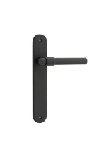 Helsinki-12900-Matt-Black-Oval-Backplate-Lever