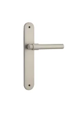 Helsinki-14900-Satin-Nickel-Oval-Backplate-Lever