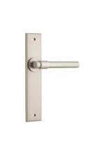 Helsinki-14904-Satin-Nickel-Chamfered-Backplate-Lever