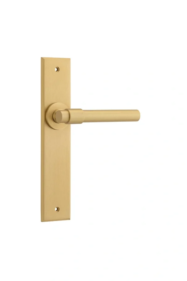 Helsinki-15404-Brushed-Brass-Chamfered-Backplate-Lever