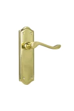 Henley-1074-Polished-Brass-Long-Backplate-Lever-Passage