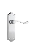 Henley-21596-Satin-Chrome-Long-Backplate-Lever-Passage