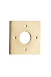 Iver-0240-Polished-Brass-Adaptor-Plate-Square