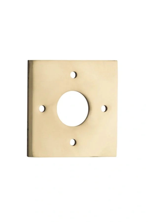 Iver-0240-Polished-Brass-Adaptor-Plate-Square