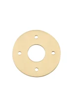 Iver-17125-Brushed-Gold-PVD-Adaptor-Plate-Round