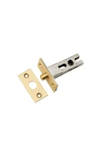 Iver-17169-Brushed-Gold-PVD-Privacy-Bolt-Round-45mm-Backset