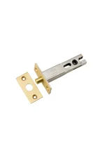 Iver-17171-Brushed-Gold-PVD-Privacy-Bolt-Round-70mm-Backset