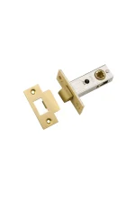 Iver-17175-Brushed-Gold-PVD-Hard-Sprung-Split-Cam-Tube-Latch-45mm-Backset