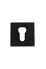 Iver-20023-Matt-Black-Euro-Square-Escutcheons