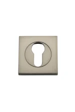 Iver-20029-Satin-Nickel-Euro-Square-Escutcheons
