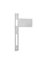 Iver-20135-Brushed-Chrome-Extended-85mm-Strikers-H198xW122mm