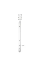 Iver-20334-Polished-Chrome-Locking-Flush-Bolt-400mm