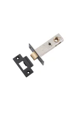Iver-21490-Matt-Black-Hard-Sprung-Split-Cam-Tube-Latch-60mm-Backset-