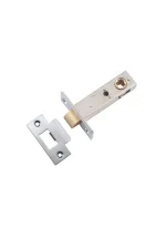 Iver-21496-Brushed-Chrome-Hard-Sprung-Split-Cam-Tube-Latch-60mm-Backset