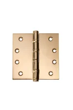 Iver-2464-Polished-Brass-Ball-Bearing-Hinge-H100xW100mm.
