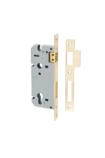 Iver-6030-Polished-Brass-85mm-Euro-Roller-Mortice-Lock-45mm-Backset