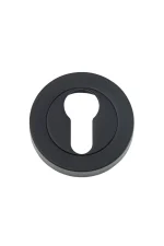 Iver-9303-Matt-Black-Euro-Round-Escutcheons