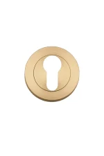 Iver-9360-Brushed-Brass-Euro-Round-Escutcheons