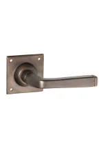Menton-0680-Antique-Brass-Square-Rose-Lever