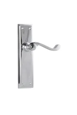 Milton-0790-CHrome-Plated-Long-Backplate-Lever-Passage