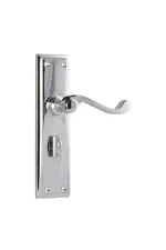 Milton-0790P-Chrome-Plated-Long-Backplate-Lever-Privacy
