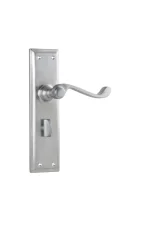 Milton-0794P-Satin-Chrome-Long-Backplate-Lever-Privacy.