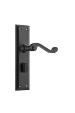 Milton-9610P-Matt-Black-Long-Backplate-Lever-Privacy