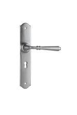 Reims-0750-Satin-Chrome-Long-Backplate-Lever-Skeleton