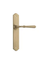 Reims-21355-Unlquered-Satin-Brass-Long-Backplate-Lever-Passage