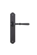 Reims-9620-Matt-Black-Long-Backplate-Lever-Passage